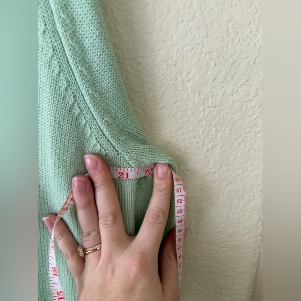 Show Me Your MuMu Mint Green and Pink Sweater Dress - Picture 6 of 6